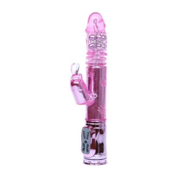 Baile Throbbing Buunny Vibe With Metal Beads