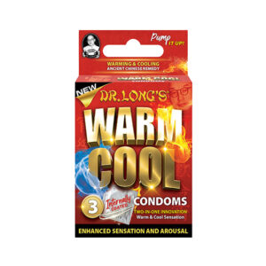 Dr Long'S Warm/Cool Condoms 3'S