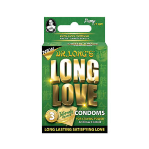 Dr Long'S Condoms 3'S Cdl