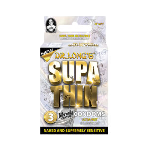 Dr Long'S Supa-Thin Condoms 3'S