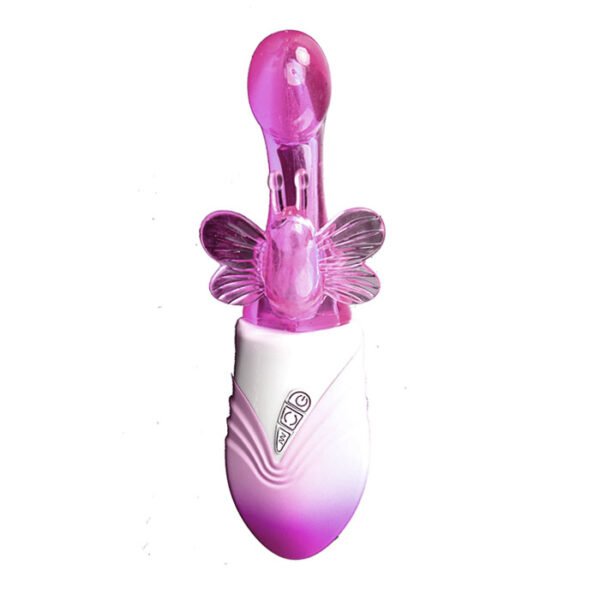 Hh Butterfly Flying Pink