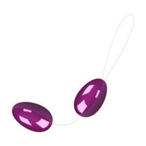 Baile Twin Balls 2 Oval Shaped Purple