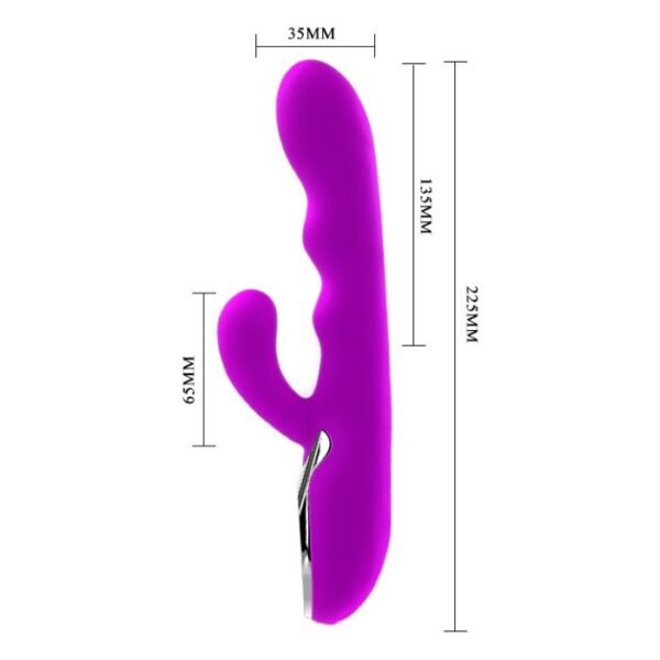 Baile Pretty Love Passion Rechargeable Rabbit Vibr - Image 4