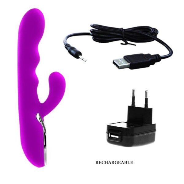 Baile Pretty Love Passion Rechargeable Rabbit Vibr - Image 6