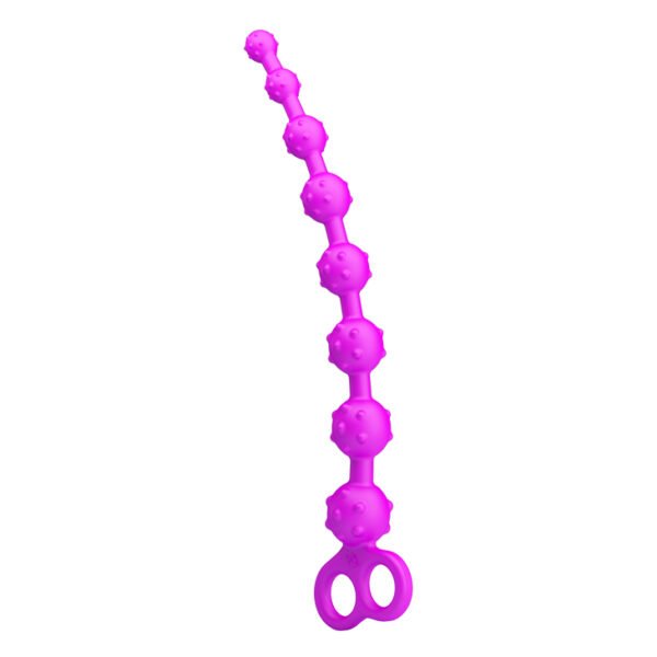Baile Pretty Love Parker Anal Beads Purple - Image 2
