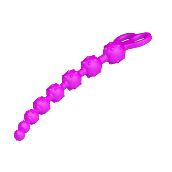 Baile Pretty Love Parker Anal Beads Purple - Image 6