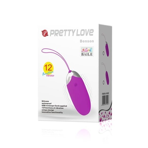 Baile Pretty Love Benson Vibrating Rechargeable Eg - Image 9