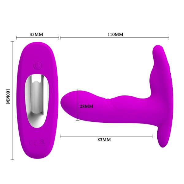 Baile Pretty Love Floral R/C G-Spot Vibrator - Image 5