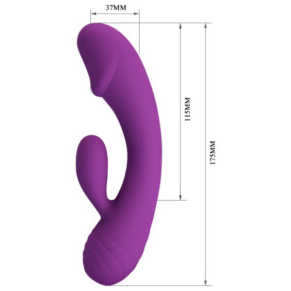 BAILE PRETTY LOVE DOREEN R/C SILICONE VIBRATOR - Image 4