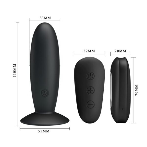 Baile Mr Play R/C Vibe Remote Control Anal Plug - Image 6
