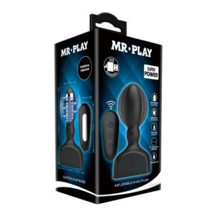 Baile Mr Play R/C Vibrating Inflatable Anal Plug