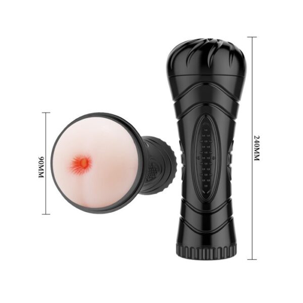 Baile Baby Pussy Ribbed &Amp; Ridged Masturbator (Anal) - Image 7
