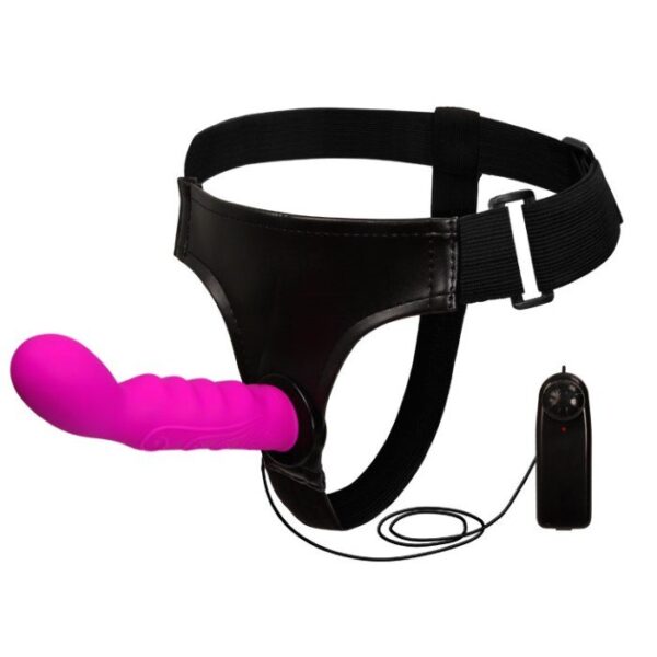 Baile Ultra Harness Strap--On With Vibrating Dildo