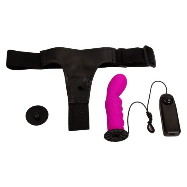 Baile Ultra Harness Strap--On With Vibrating Dildo - Image 4