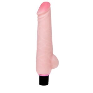 Baile 8 Inch Vibe Realistic Cock With Balls