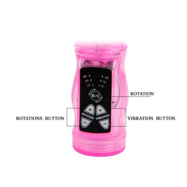 Baile Rotating Tip Jelly Rabbit Clit Vibe - Image 5