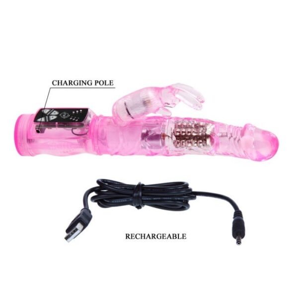 Baile Rotating Tip Jelly Rabbit Clit Vibe - Image 4