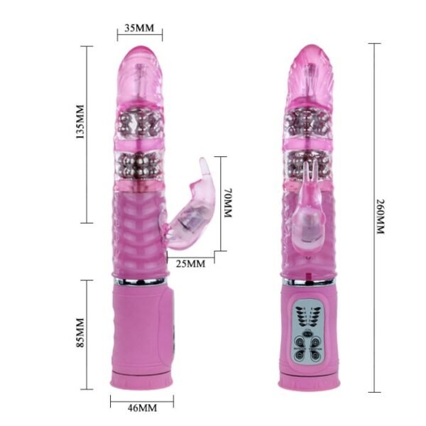 Baile Passion Cute Bunny 5 Spseed Clit Stim Vibrat - Image 4