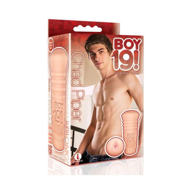 ICON BOY19! TWINK ANAL STROKER CHAD PIPER