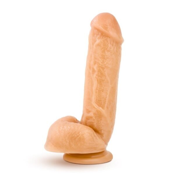 Blush Hung Rider Trigger Dildo Beige - Image 4