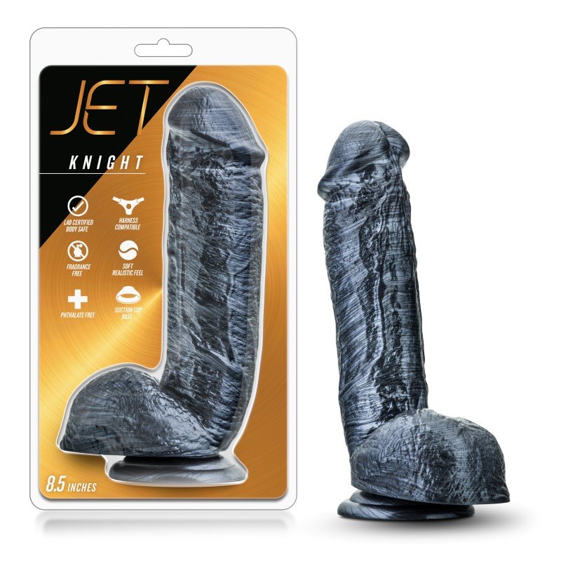 Blush Jet Knight Dildo Car/Metallic Black - Image 8
