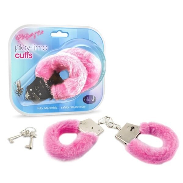 Blush Play With Me Play Time Cuffs Pink - Image 4