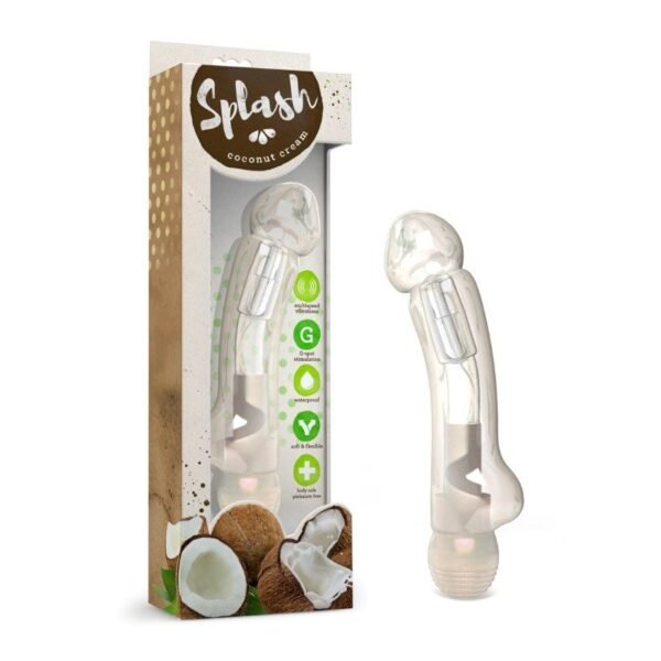 Blush Vive Splash Coconut Cream Vibrator Clear - Image 6