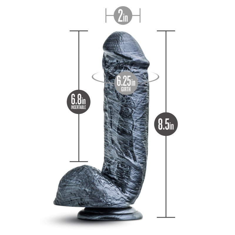 Blush Jet Knight Dildo Car/Metallic Black - Image 6