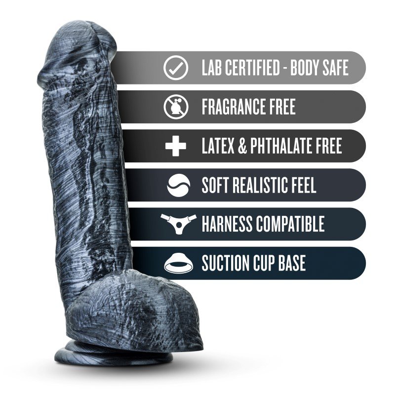Blush Jet Knight Dildo Car/Metallic Black - Image 7