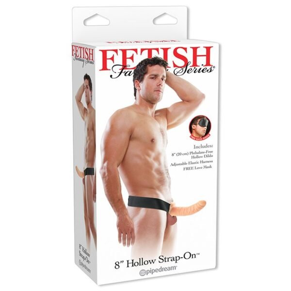 Ff 8 Inch Hollow Strap On - Image 5
