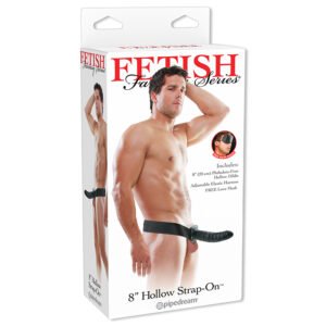 Ff 8 Inch Hollow Strap On