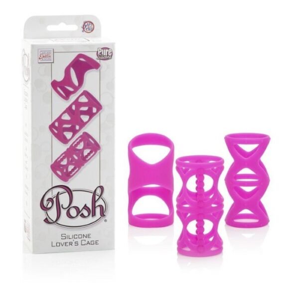 Posh Silicone Lover'S Cage