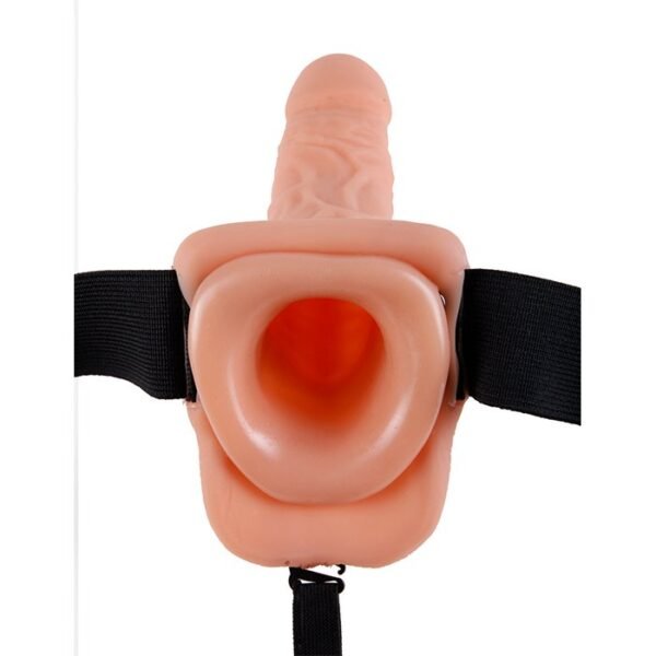 Ff 9 Inch Hollow Strap On W/Balls - Image 10