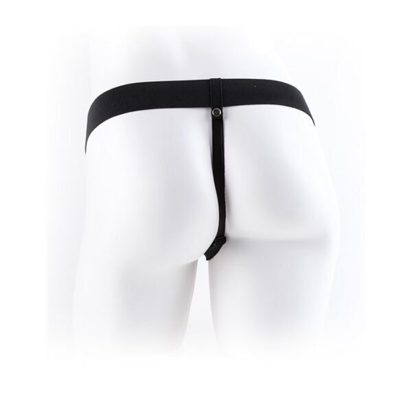 Ff 9 Inch Hollow Strap On W/Balls - Image 5