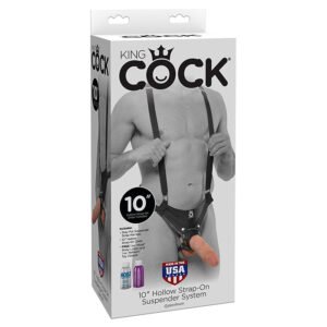 King Cock 10 Inch Hollow S/System