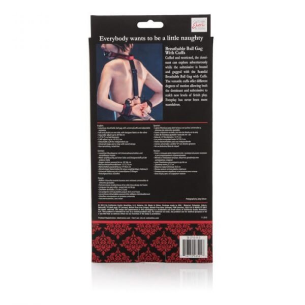 Calex Scandal Breathable Ball Gag With - Image 6