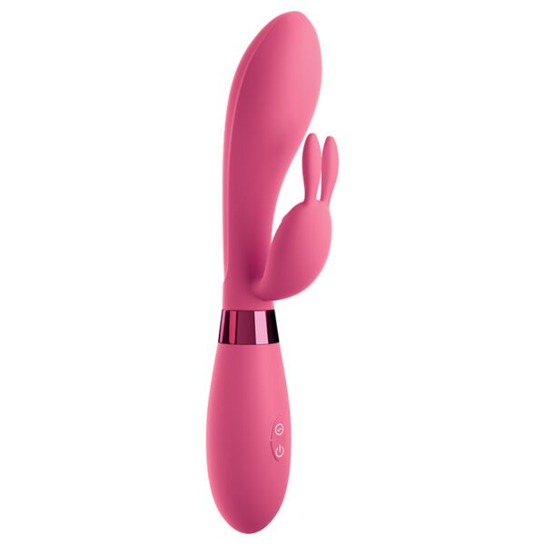 Omg! Rabbits Selfie Silicone Vibe Pink