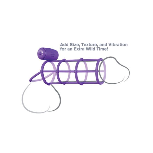 Pipedream Fantasy C-Ringz Vibrating Climax Cage - Image 6