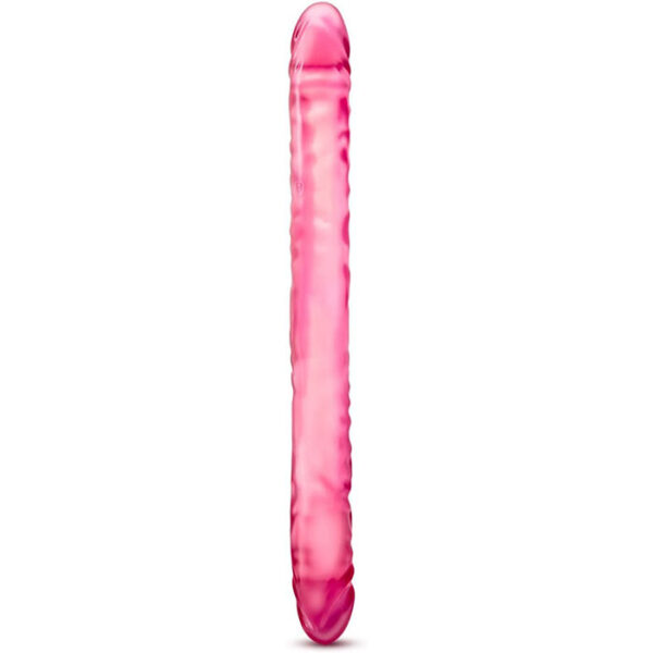 Blush B Yours 18 Inch Double Dildo Pink - Image 2