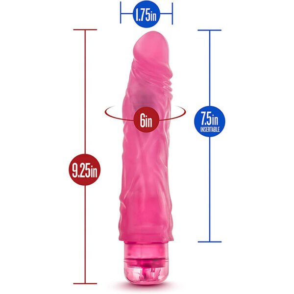 Blush Glow Dicks The Drop Vibrator Pink - Image 6