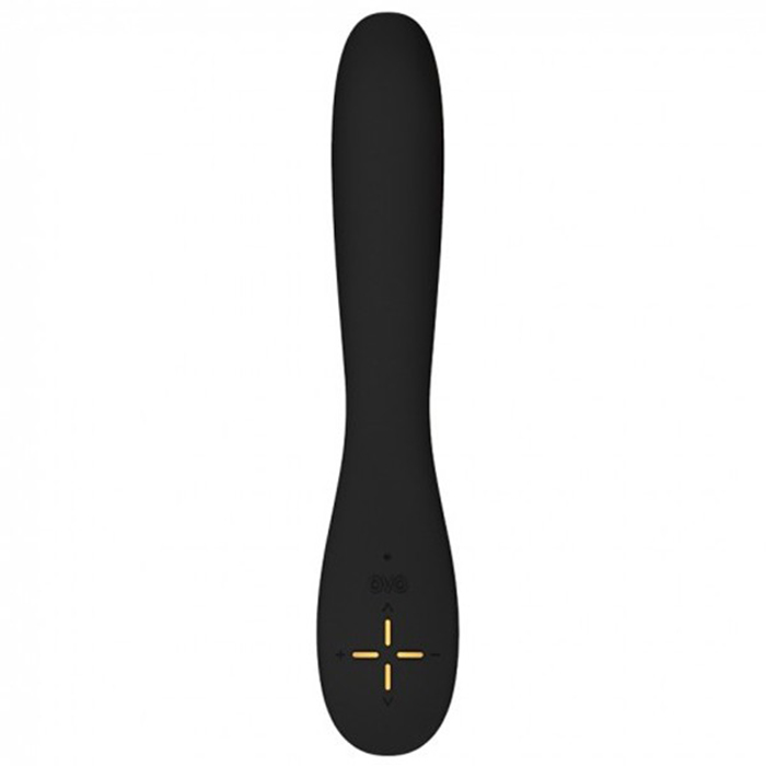 Ovo E4 Vibrator Silicone Dual Rechargeable Blk/Gld - Image 3