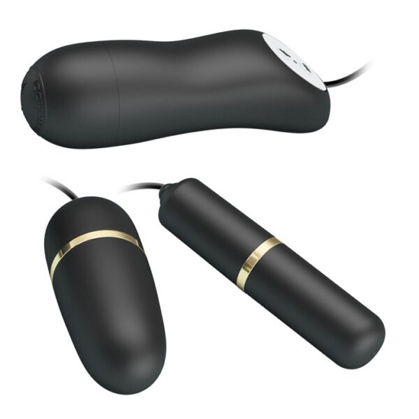 Baile Pretty Love Dbl Vibro Bullets W-Electro Stim - Image 2