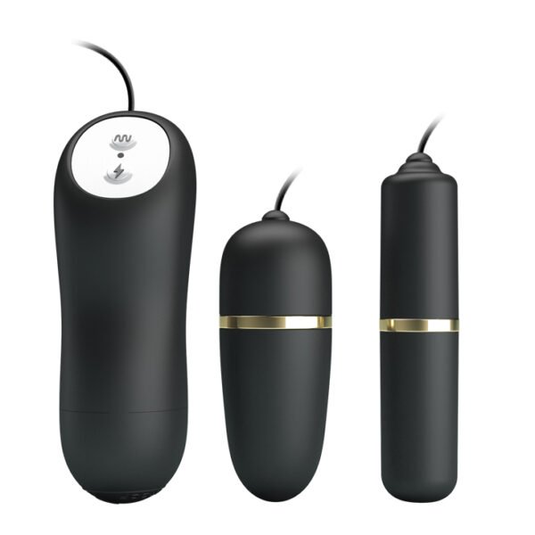 Baile Pretty Love Dbl Vibro Bullets W-Electro Stim