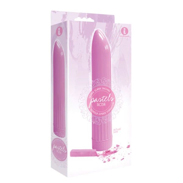 ICON THE 9's PASTELS VIBES 7" VIBRATOR ROSE