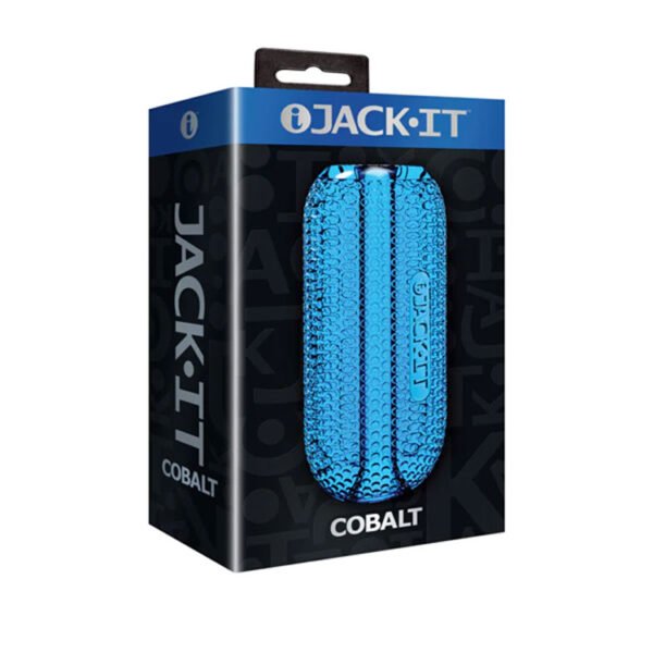 ICON JACK-IT STROKER SLEEVE MASTURBATOR COBALT
