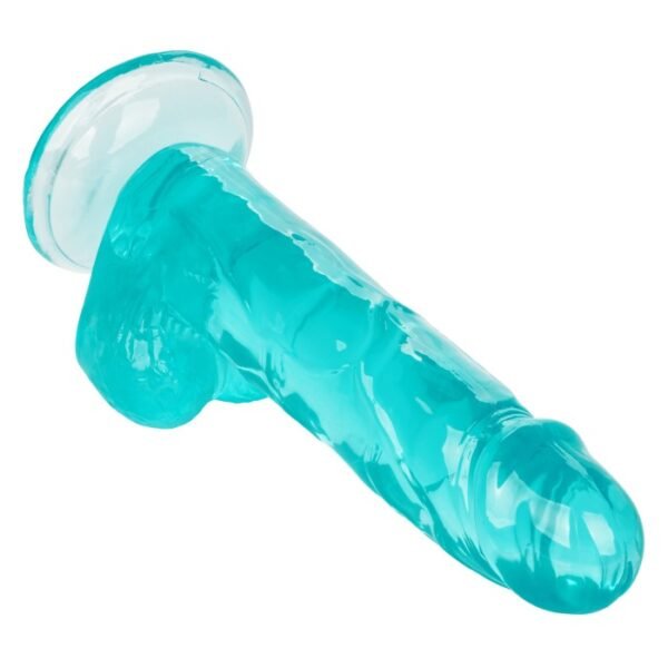 Calex Size Queen 6 Inch Dildo Blue - Image 4