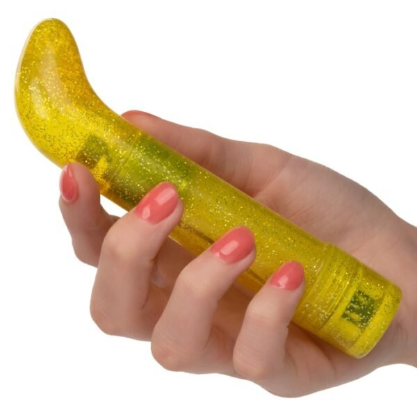 Calex Sparkle Mini G-Vibe 3 Speed Yellow - Image 10