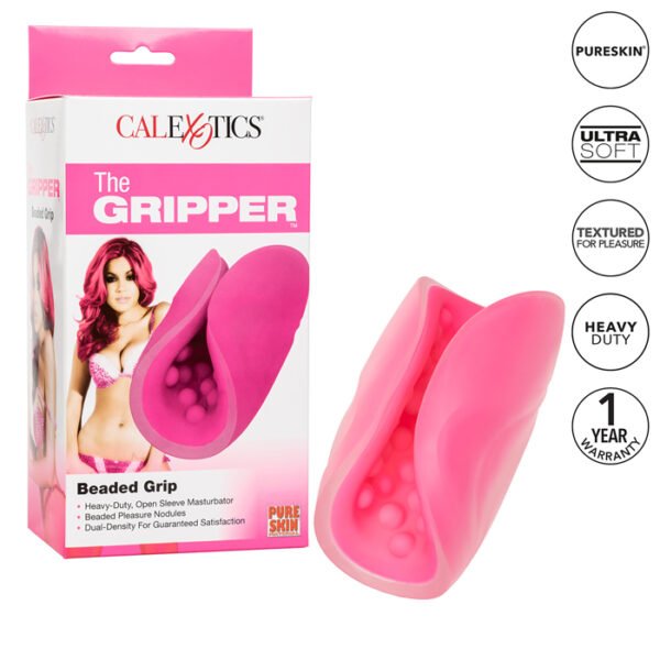 Calex The Gripper Masturbator Beaded Grip - Image 9