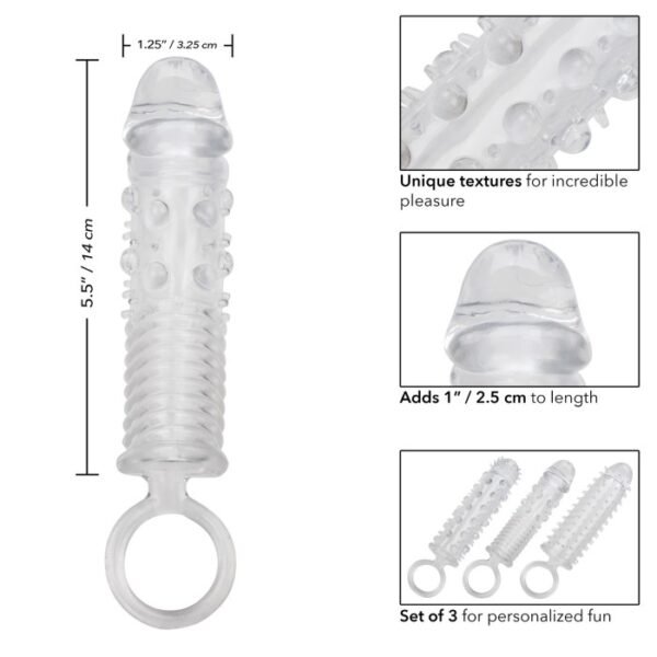 Calex 3 Piece Textured Extension Set - Image 2