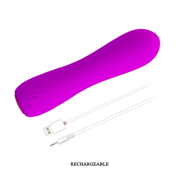 Baile Pretty Love Beau Mini Ric Vibrator Purple - Image 6